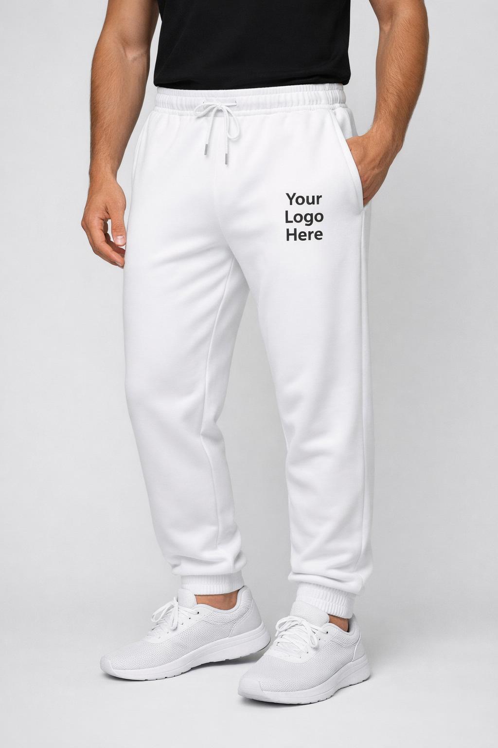 Tracksuit Bottoms On Model mockup