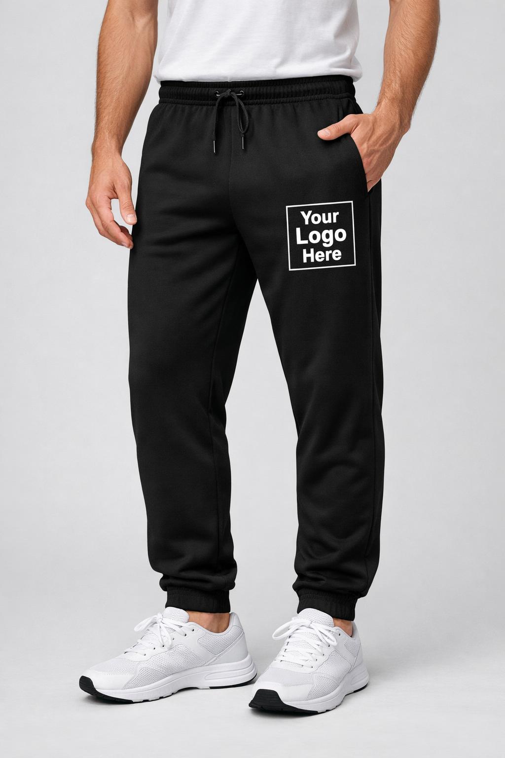 Tracksuit Bottoms On Model mockup